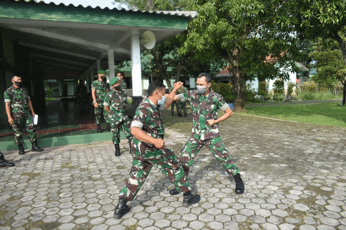 Danrem SGJ Ingatkan Prajurit TNI Wajib Kuasai Beladiri Militer
