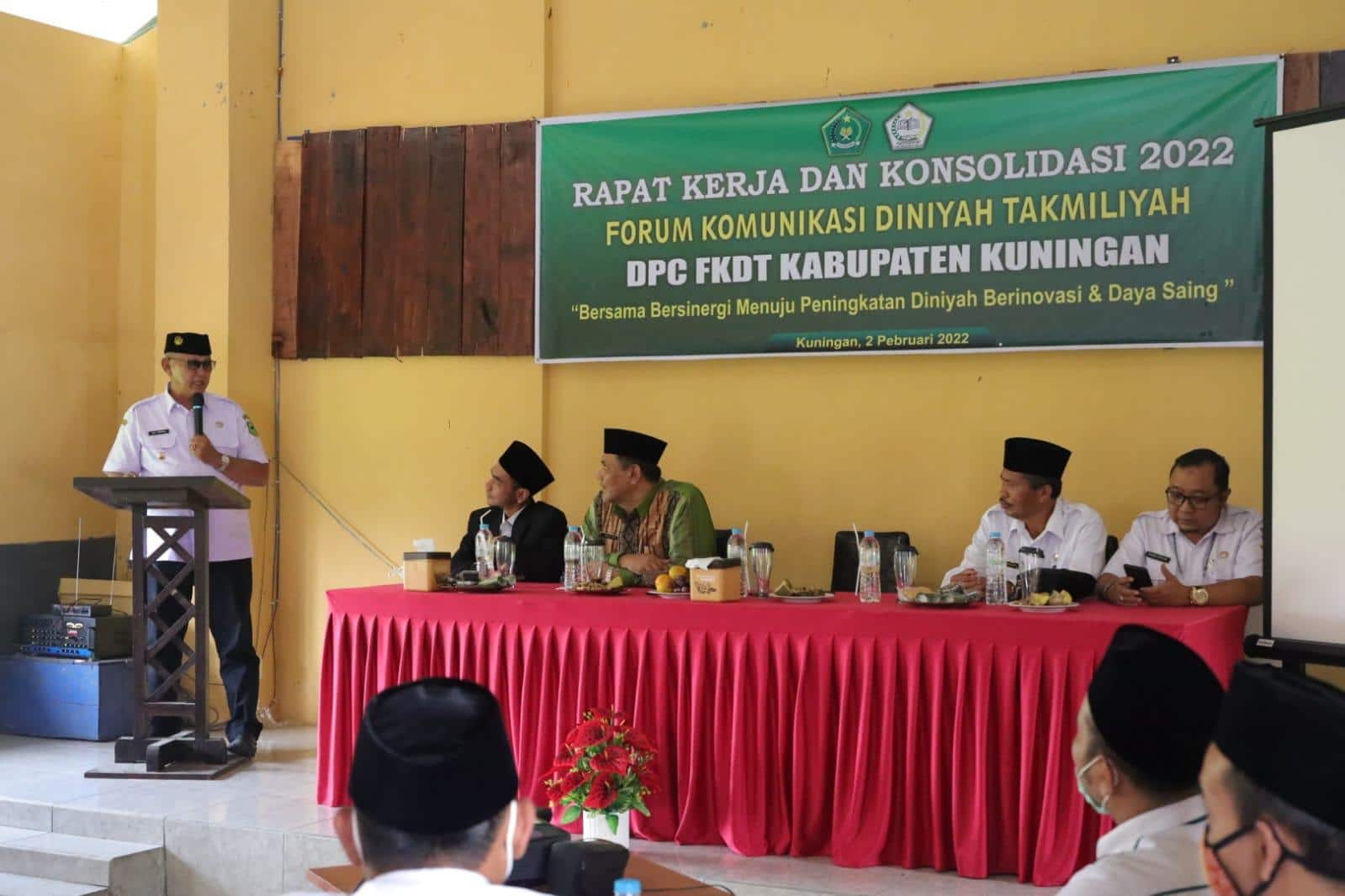 Buka Raker, Bupati Minta FKDT Susun Program Kerja