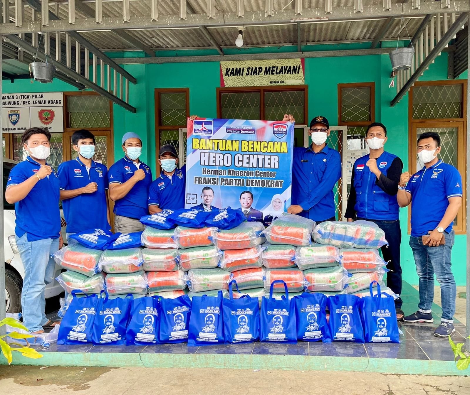 Hero Center Salurkan Bantuan Banjir