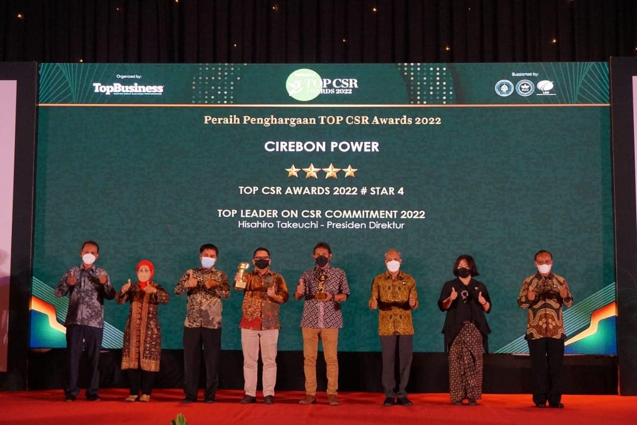 Cirebon Power Raih Top CSR Award 2022